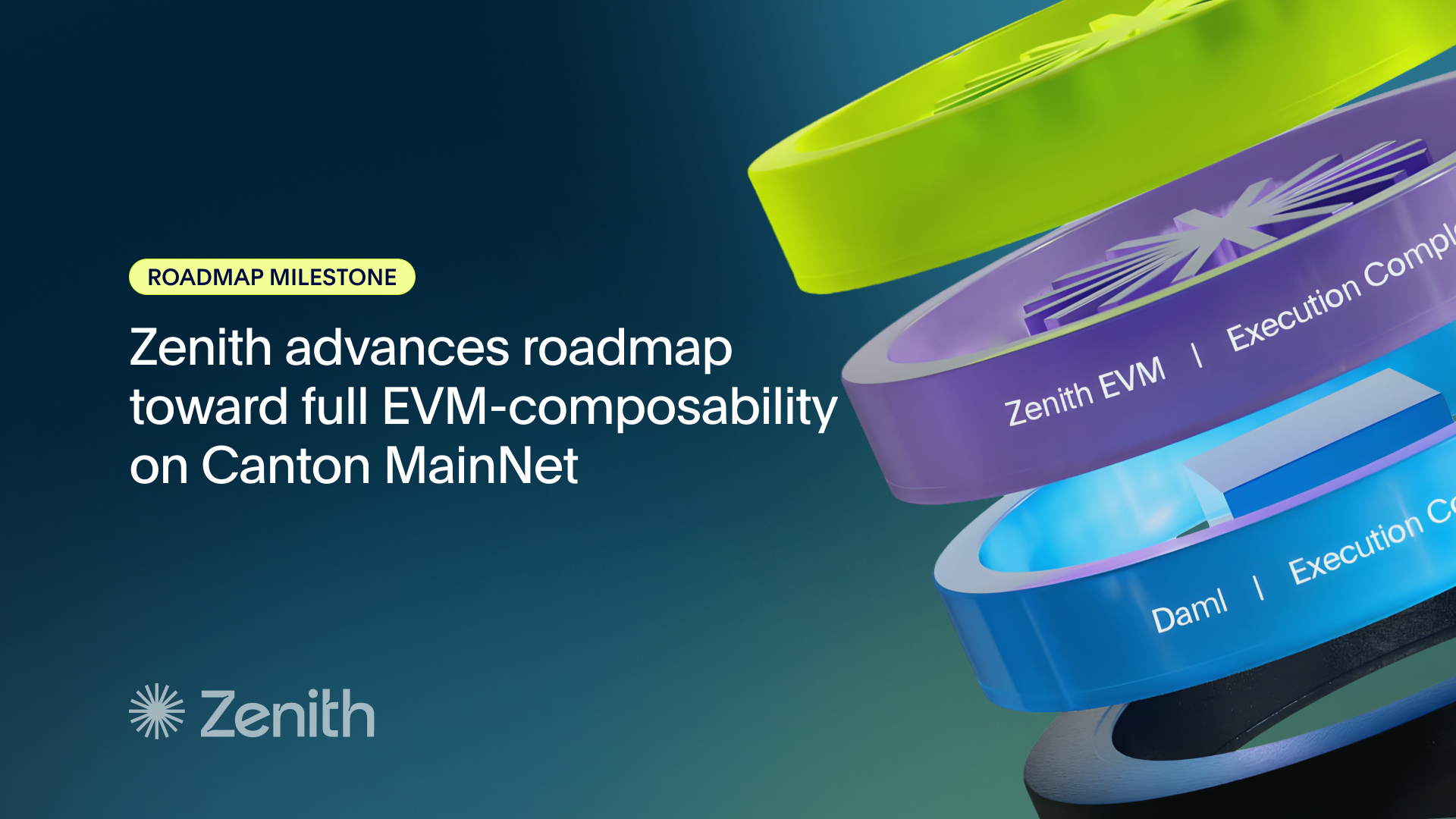 Zenith advances roadmap toward full EVM-composability on Canton MainNet